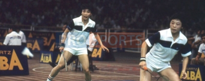 Badminton-Xu Rong & Wu Jianqui
